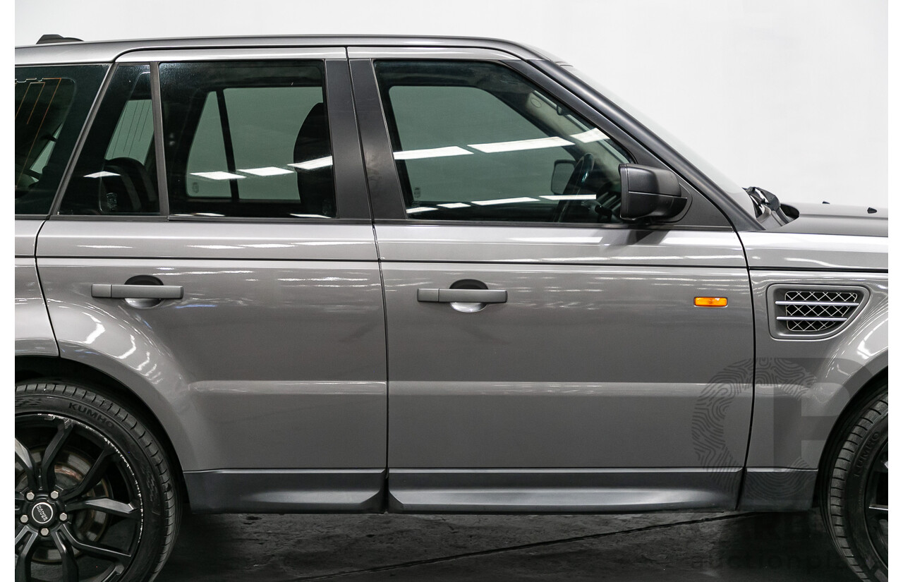 8/2007 Land Rover Range Rover Sport 3.6 TDV8 (4x4) MY07 4d Wagon Stornoway Grey Metallic Turbo Diesel V8 3.6L