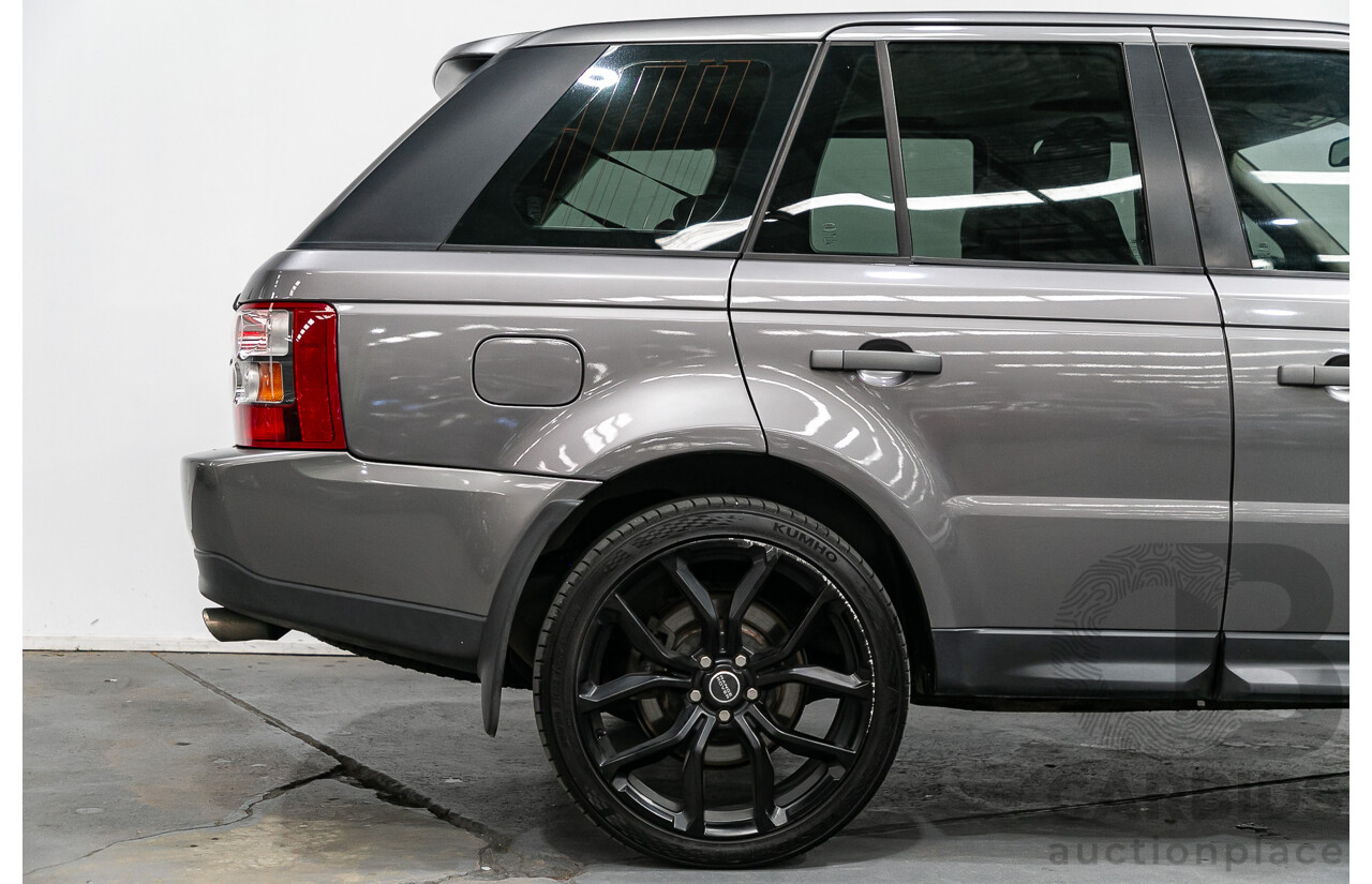 8/2007 Land Rover Range Rover Sport 3.6 TDV8 (4x4) MY07 4d Wagon Stornoway Grey Metallic Turbo Diesel V8 3.6L