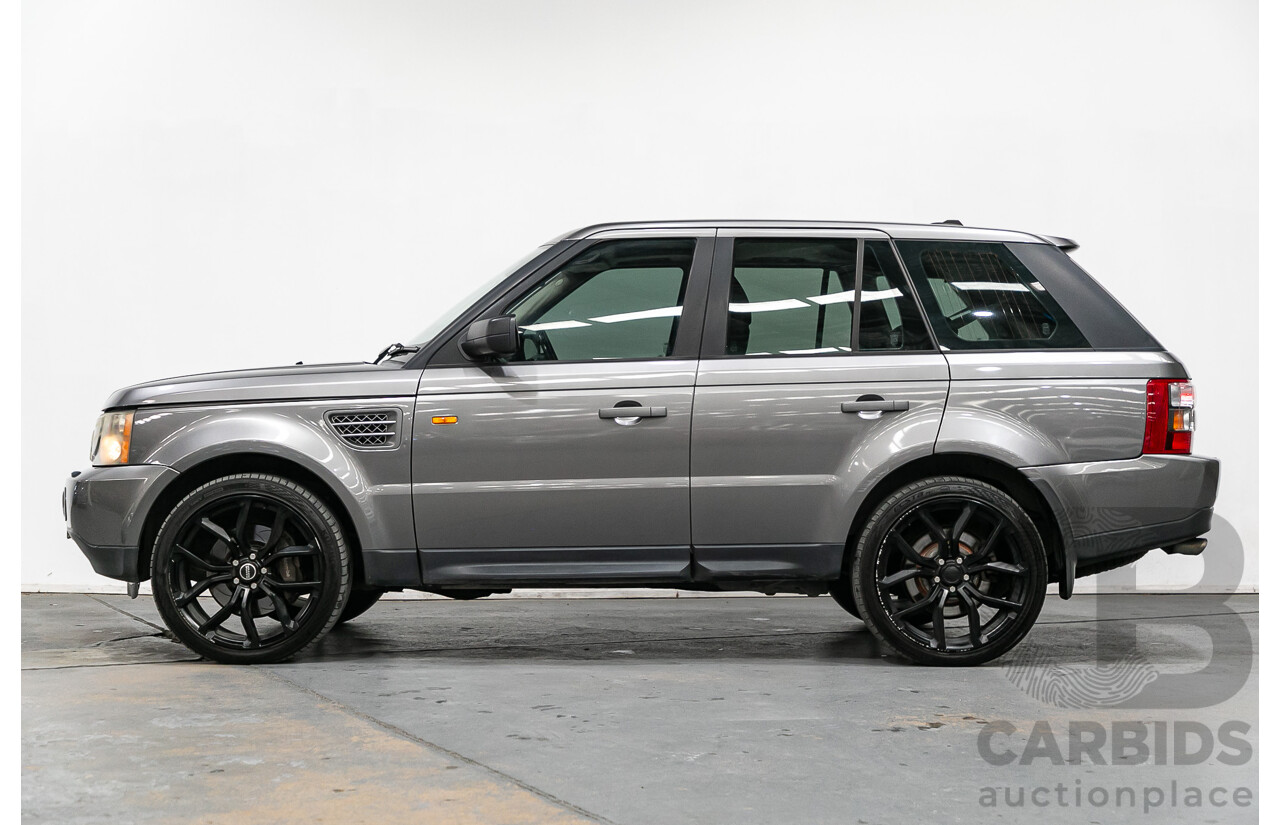 8/2007 Land Rover Range Rover Sport 3.6 TDV8 (4x4) MY07 4d Wagon Stornoway Grey Metallic Turbo Diesel V8 3.6L