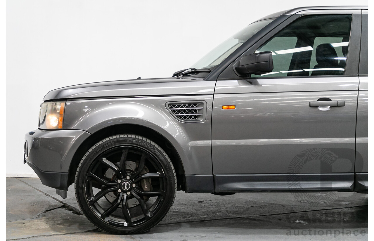 8/2007 Land Rover Range Rover Sport 3.6 TDV8 (4x4) MY07 4d Wagon Stornoway Grey Metallic Turbo Diesel V8 3.6L