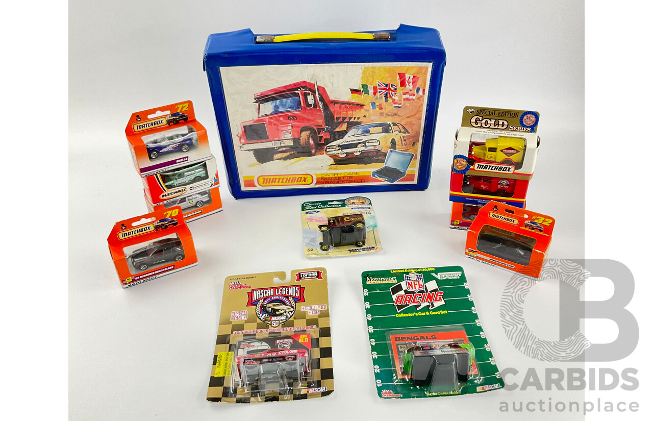 Vintage Matchbox Carry Case Boxed Lot 1550925 EHVA