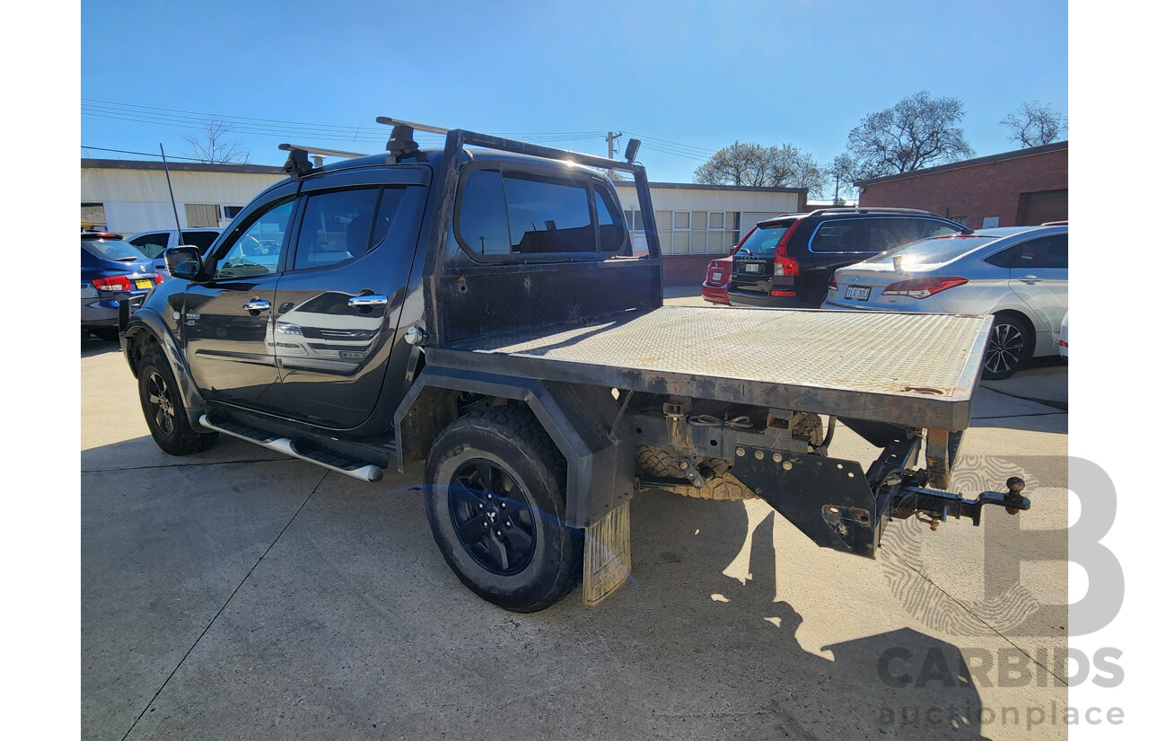 05/2012 Mitsubishi Triton GLX-R (4x4) MN MY12 Double Cab Utility Grey 2.5L