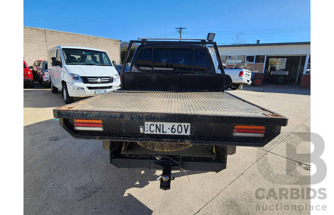 05/2012 Mitsubishi Triton GLX-R (4x4) MN MY12 Double Cab Utility Grey 2.5L