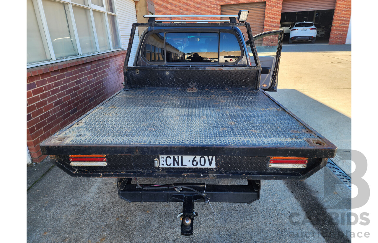 05/2012 Mitsubishi Triton GLX-R (4x4) MN MY12 Double Cab Utility Grey 2.5L