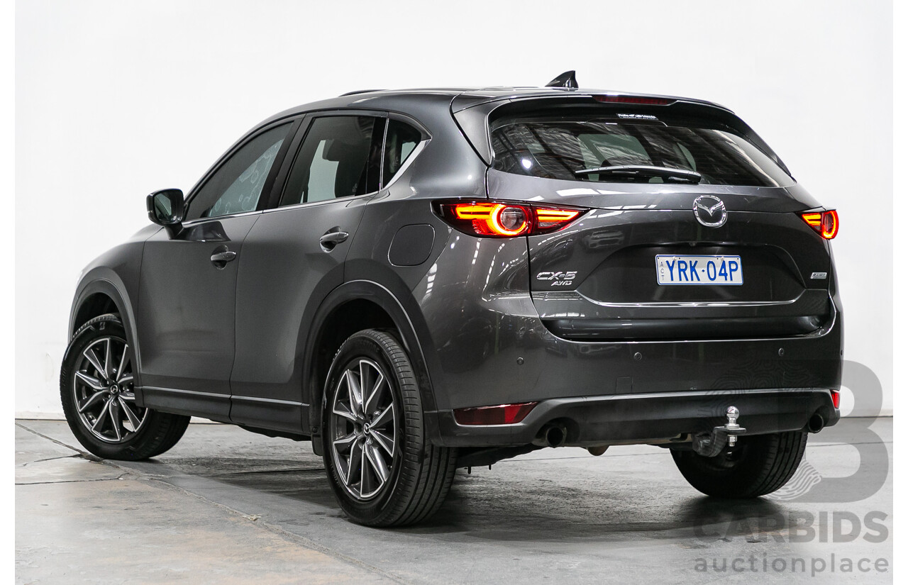 08/2019 Mazda CX-5 GT Skyactiv (AWD) MY19 4d Wagon Machine Grey Metallic Turbo 2.5L