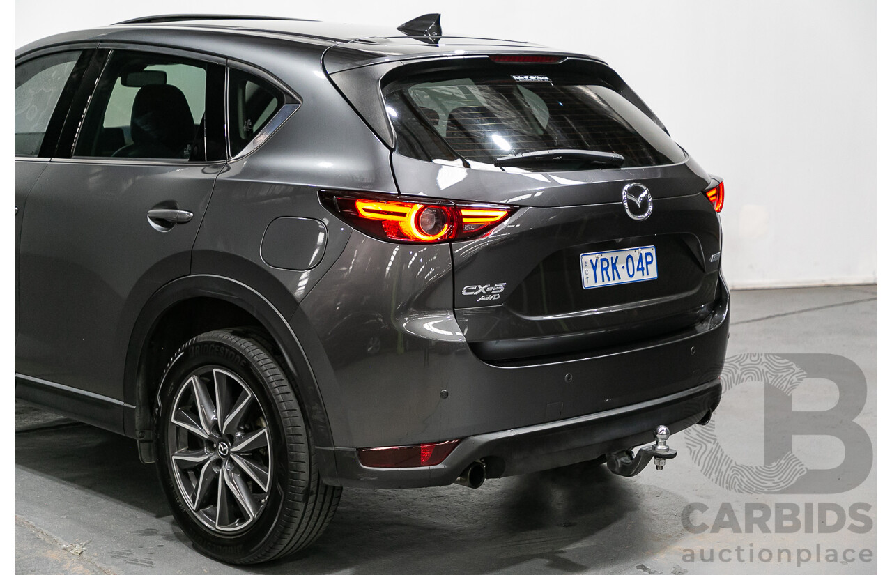 08/2019 Mazda CX-5 GT Skyactiv (AWD) MY19 4d Wagon Machine Grey Metallic Turbo 2.5L