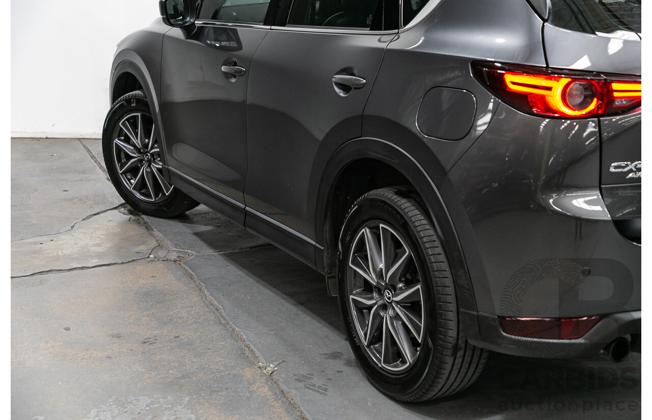 08/2019 Mazda CX-5 GT Skyactiv (AWD) MY19 4d Wagon Machine Grey Metallic Turbo 2.5L