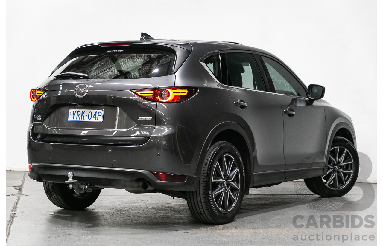 08/2019 Mazda CX-5 GT Skyactiv (AWD) MY19 4d Wagon Machine Grey Metallic Turbo 2.5L