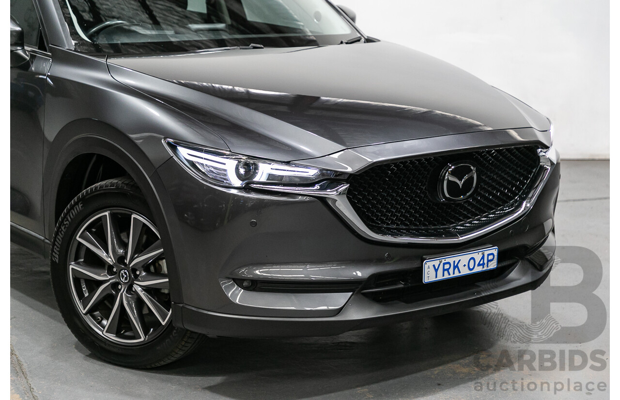 08/2019 Mazda CX-5 GT Skyactiv (AWD) MY19 4d Wagon Machine Grey Metallic Turbo 2.5L