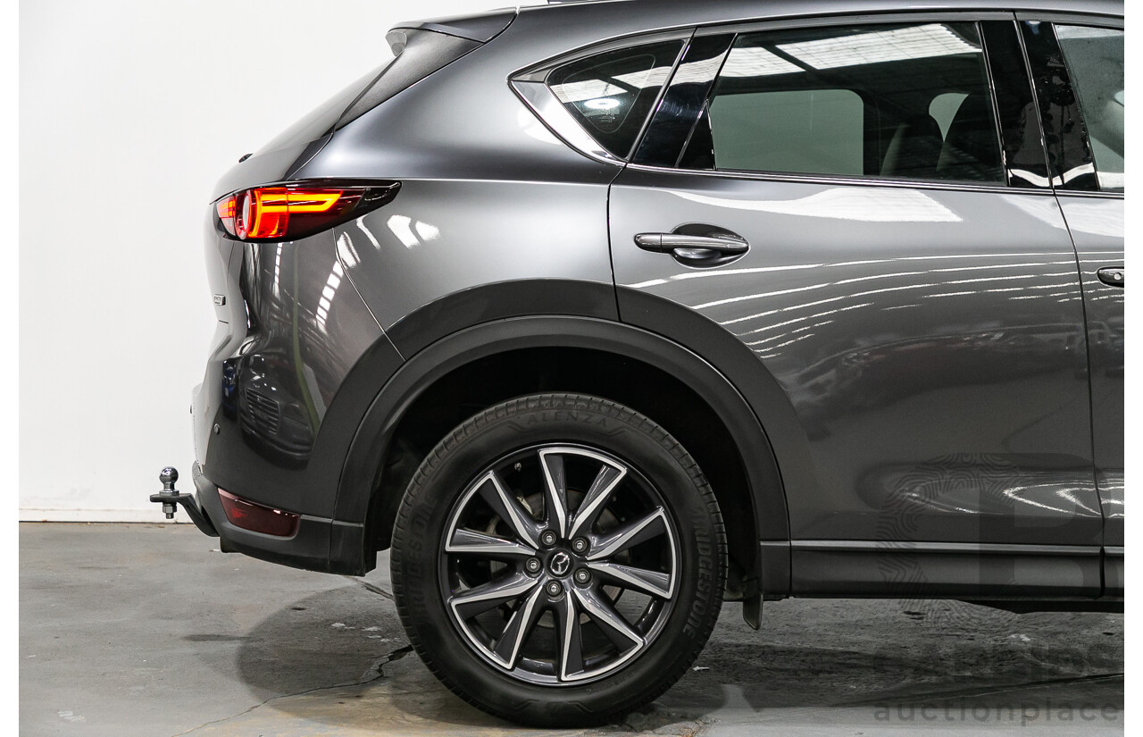 08/2019 Mazda CX-5 GT Skyactiv (AWD) MY19 4d Wagon Machine Grey Metallic Turbo 2.5L