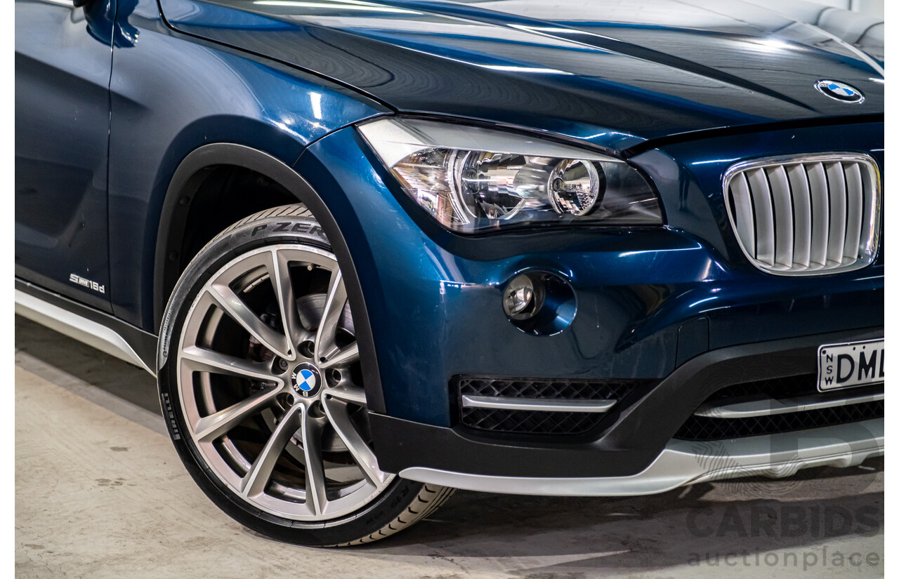 5/2015 BMW X1 Sdrive 18d E84 MY15 4d Wagon Midnight Blue Metallic Turbo Diesel 2.0L