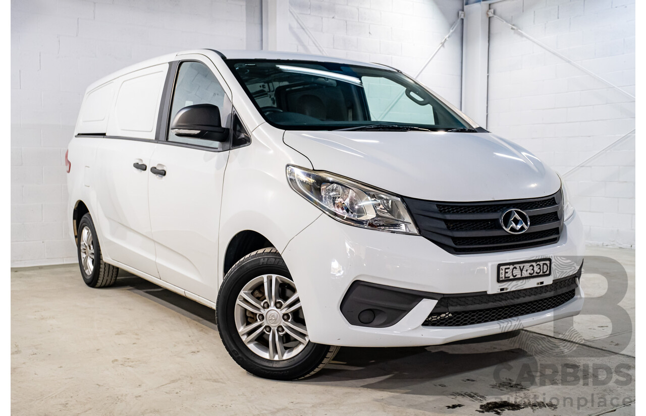 01/2019 Saic Motor LDV G10 SV7C MY19 4D Van White 2.4L