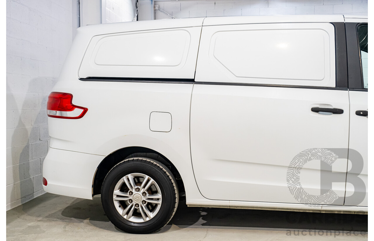 01/2019 Saic Motor LDV G10 SV7C MY19 4D Van White 2.4L