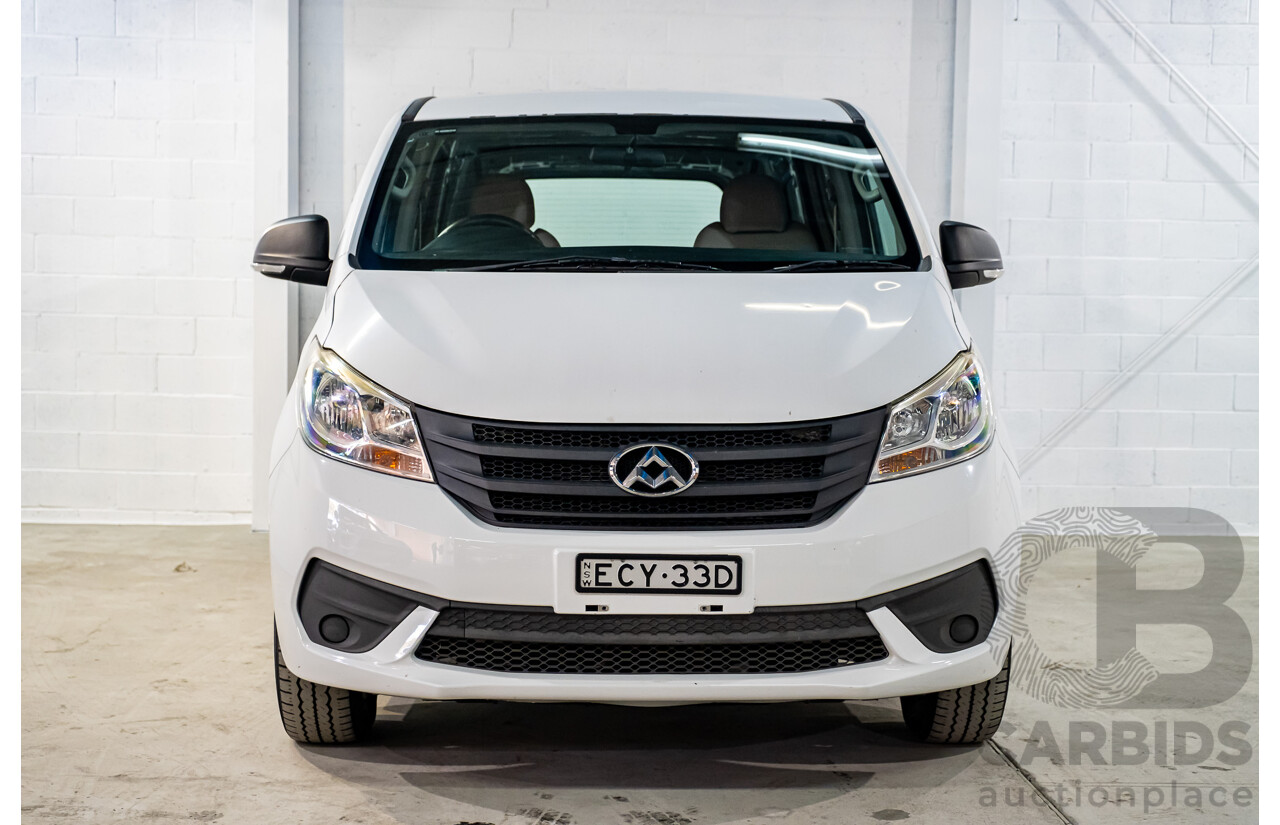 01/2019 Saic Motor LDV G10 SV7C MY19 4D Van White 2.4L