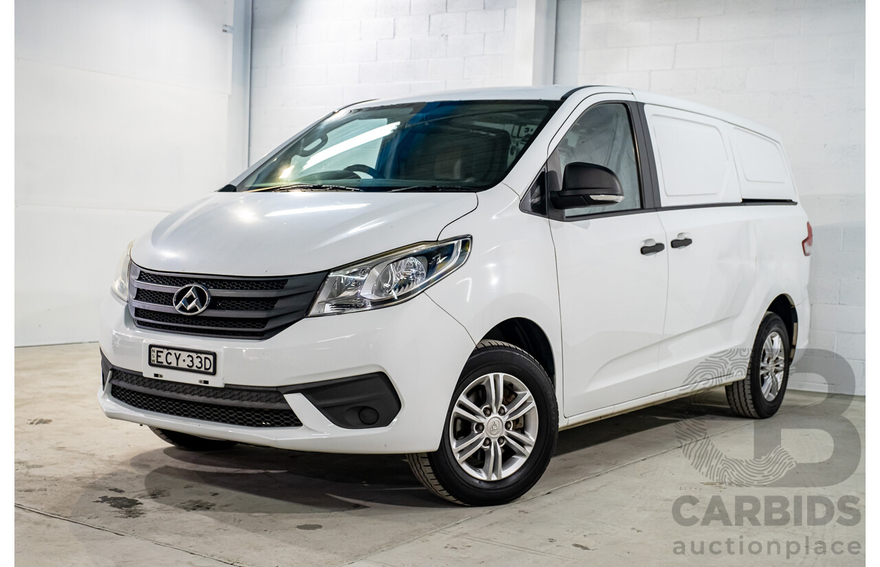 01/2019 Saic Motor LDV G10 SV7C MY19 4D Van White 2.4L