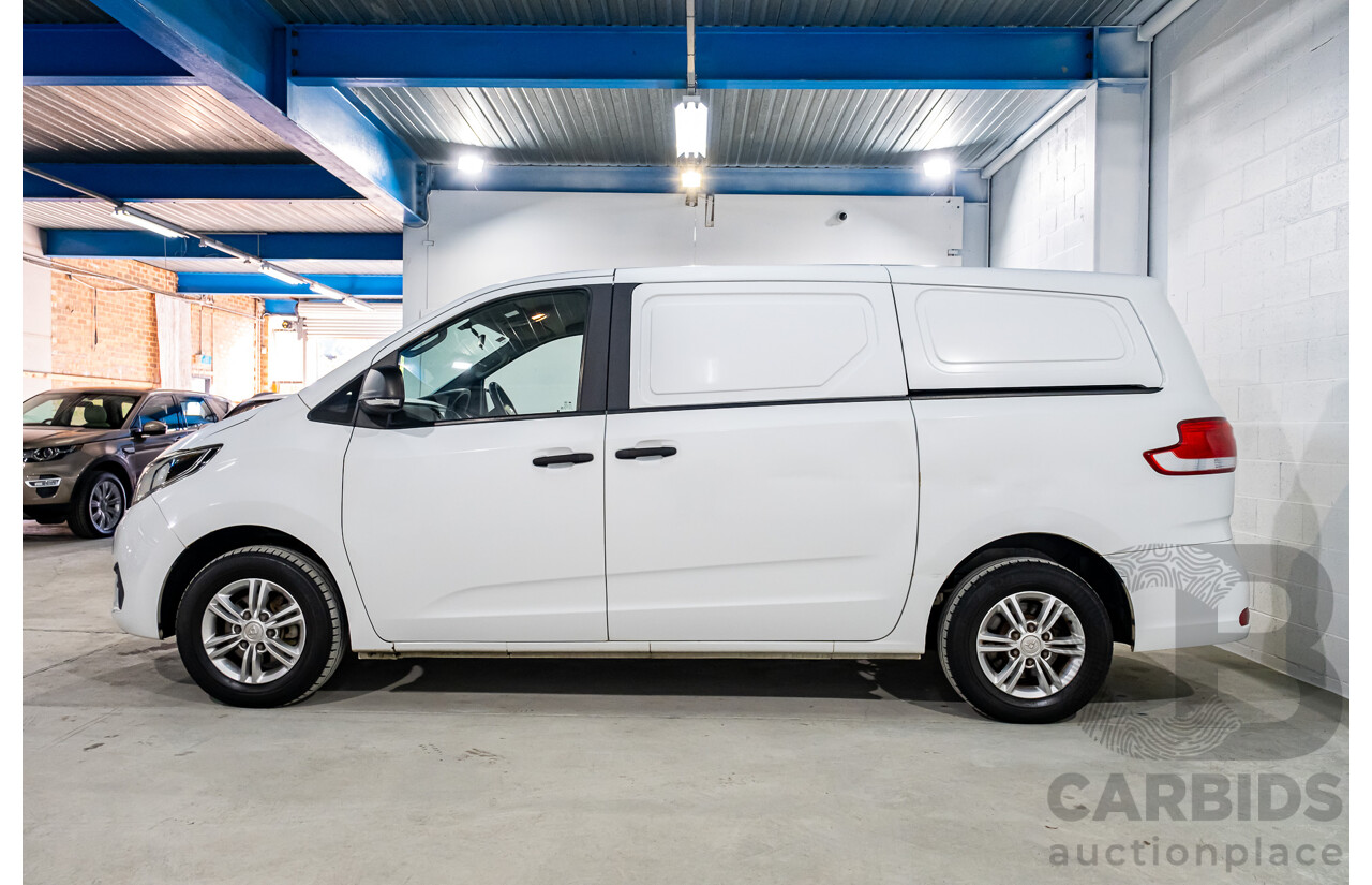 01/2019 Saic Motor LDV G10 SV7C MY19 4D Van White 2.4L