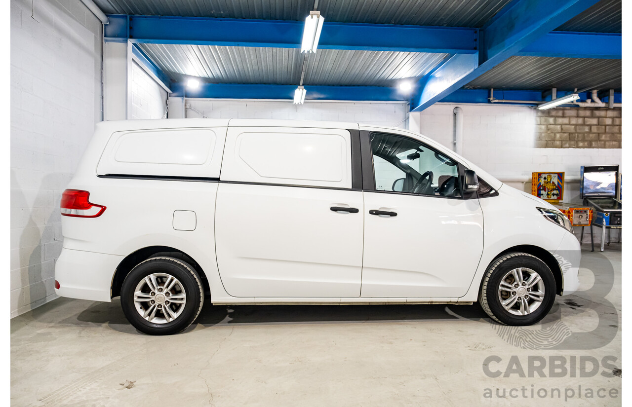 01/2019 Saic Motor LDV G10 SV7C MY19 4D Van White 2.4L