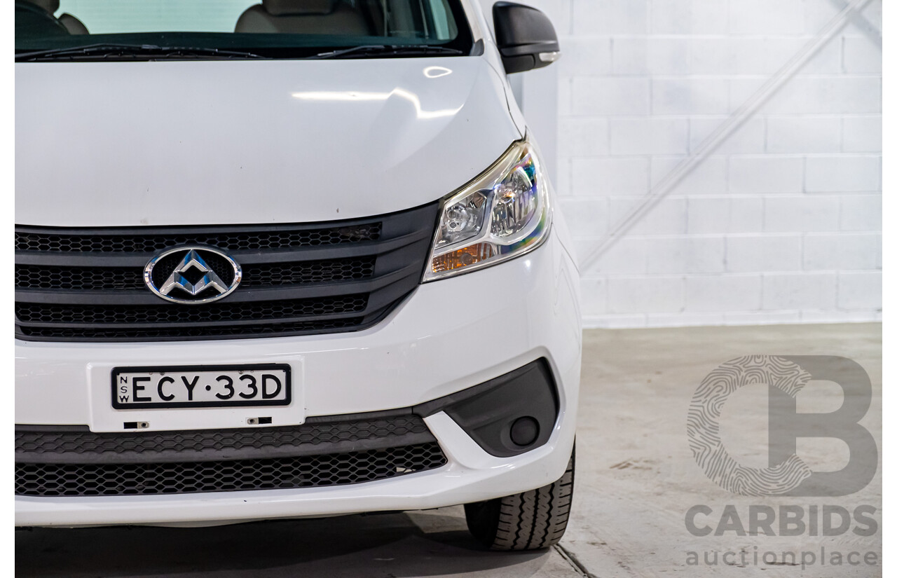 01/2019 Saic Motor LDV G10 SV7C MY19 4D Van White 2.4L