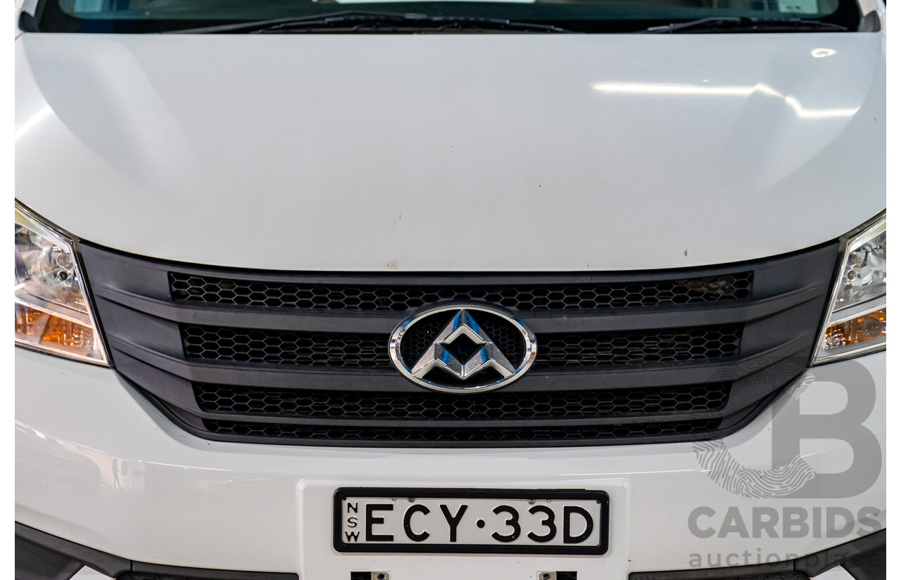 01/2019 Saic Motor LDV G10 SV7C MY19 4D Van White 2.4L