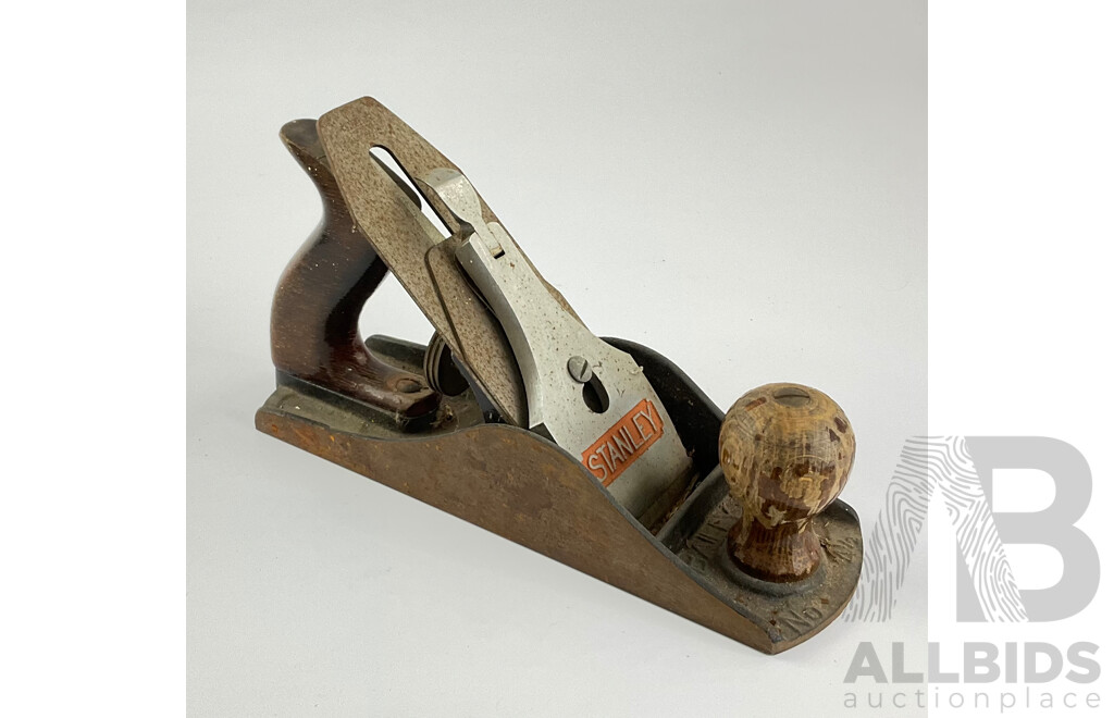 Two Vintage Stanley Bailey Number Four and a Half Hand Planes, Made in Australia