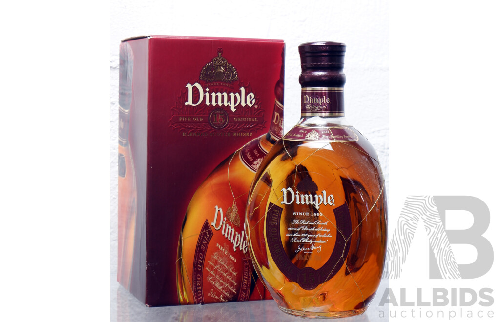 Boxed Dimple Blended Scotch Whiskey