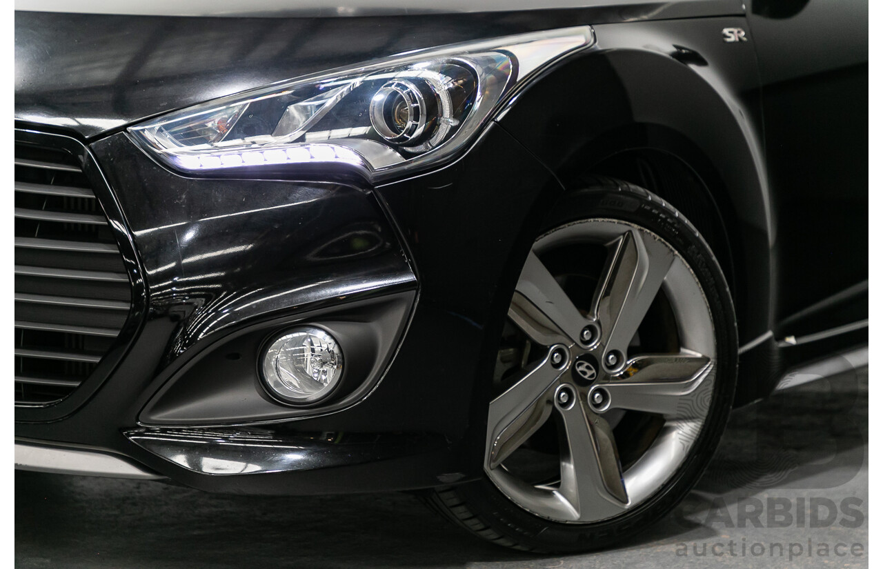 12/2012 Hyundai Veloster SR Turbo FS MY13 3d Coupe Black Turbo 1.6L