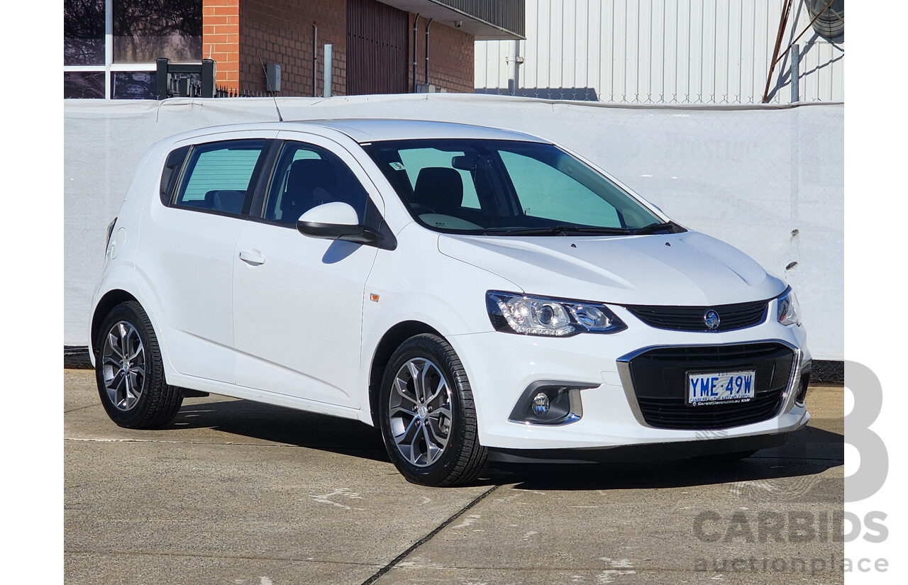 07/2017 Holden Barina LS FWD TM MY17 5D Hatchback White 1.6L