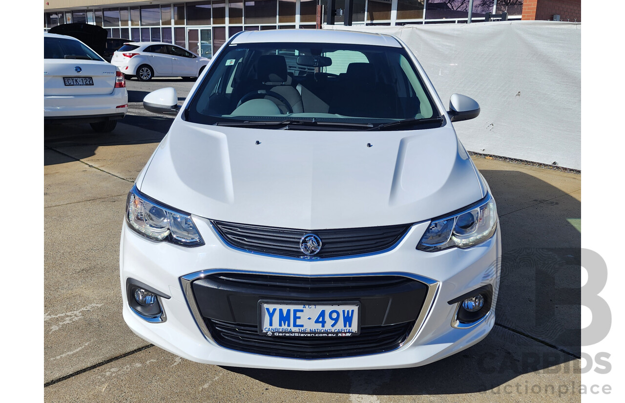 07/2017 Holden Barina LS FWD TM MY17 5D Hatchback White 1.6L