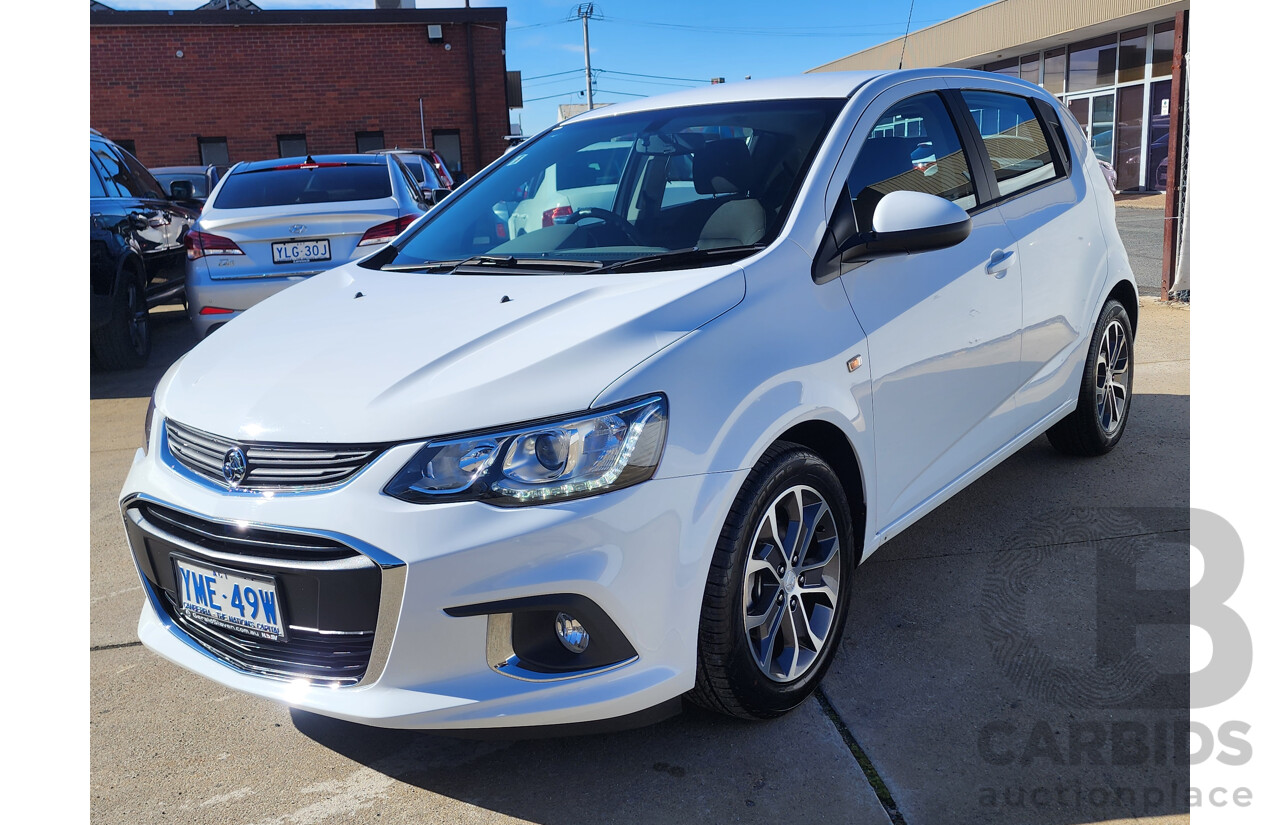 07/2017 Holden Barina LS FWD TM MY17 5D Hatchback White 1.6L