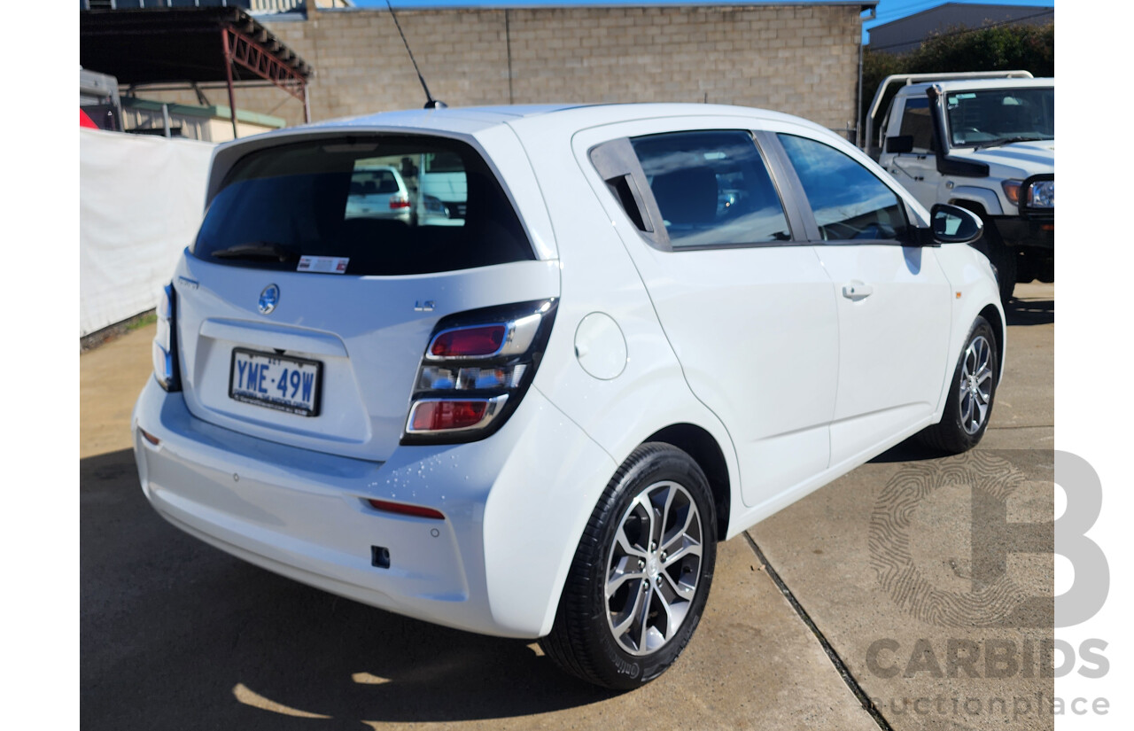 07/2017 Holden Barina LS FWD TM MY17 5D Hatchback White 1.6L