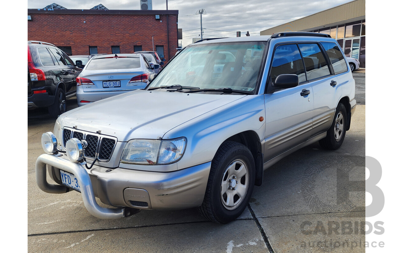 10/2001 Subaru Forester LIMITED AWD MY01 4D Wagon Silver 2.0L