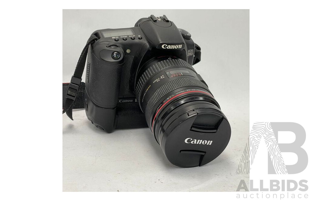 Canon EOS 20D Digital Camera and 24-70mm EF Zoom Lens