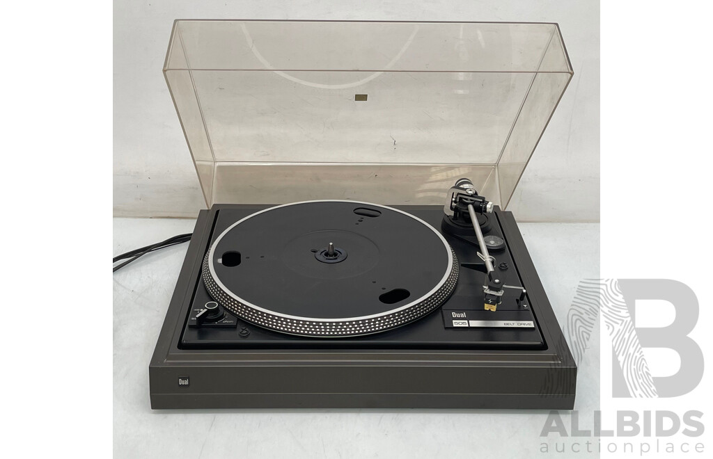 Dual 505 Record Turntable