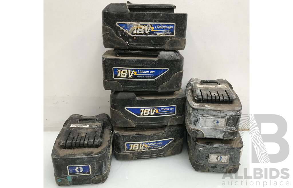 Assorted Power Tool Batteries - Lot of 12