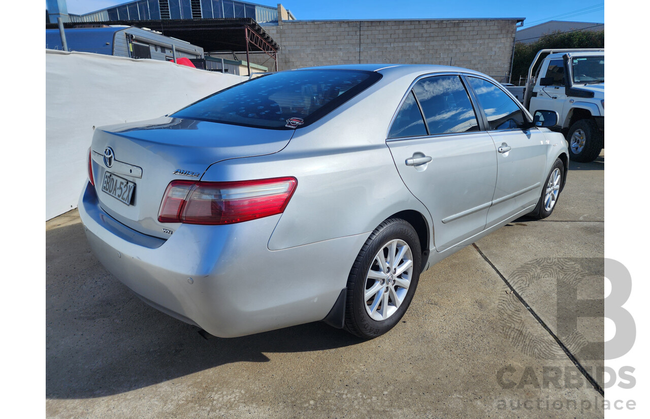 07/2007 Toyota Camry ALTISE FWD ACV40R 4D Sedan Silver 2.4L