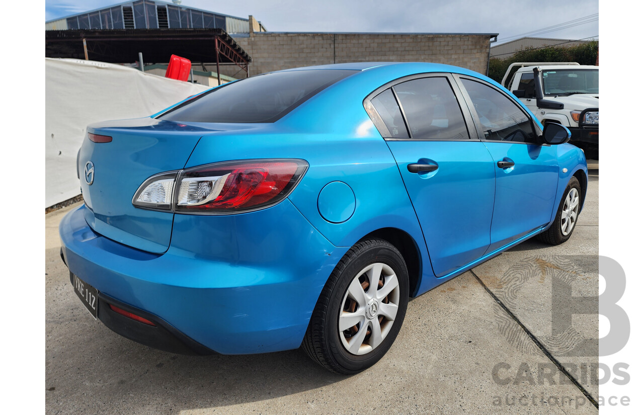 01/2011 Mazda Mazda3 NEO FWD BL 4D Sedan Blue 2.0L