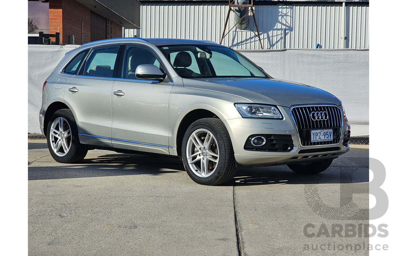 1/2015 Audi Q5 3.0 TDI Quattro 8R MY15 4d Wagon Gold 3.0L