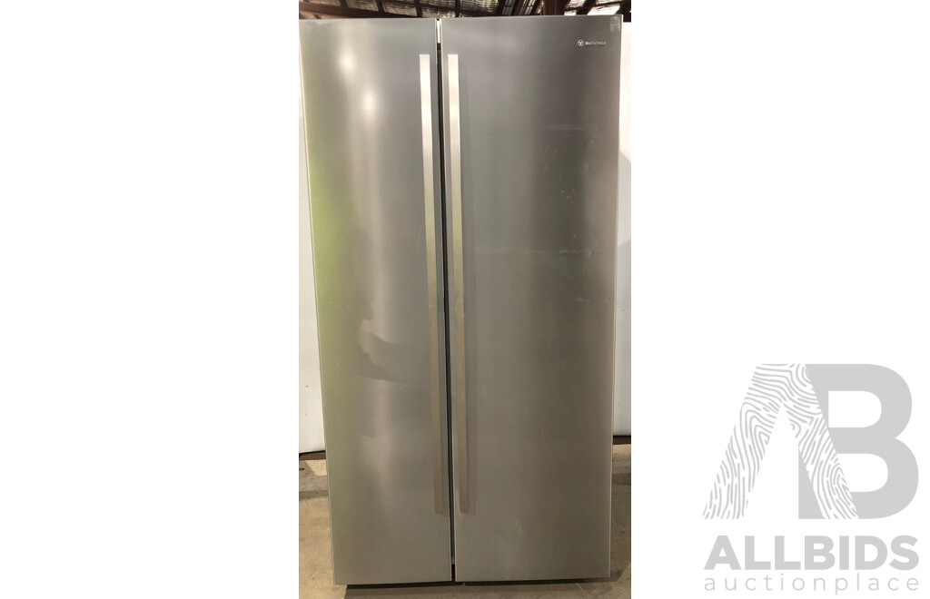 Westinghouse 620 Litre Stainless Steel Side by Side Fridge/Freezer