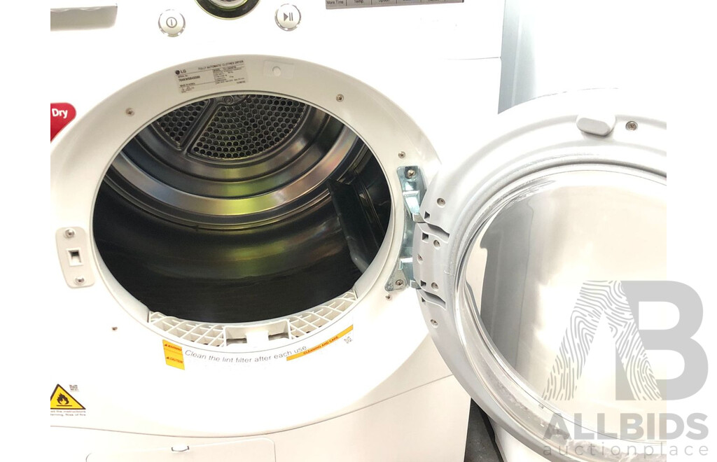 LG Sensor Dry 8kg Front Loader Lot 1552171 ALLBIDS