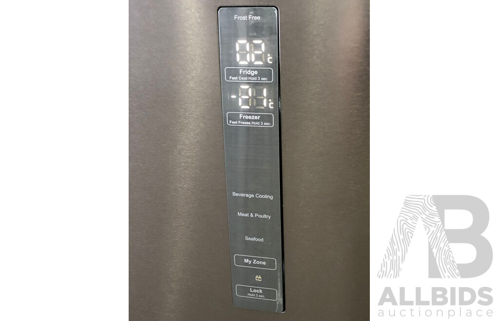 Haier 520 Litre French Door Bottom Mount Stainless Steel Fridge/Freezer