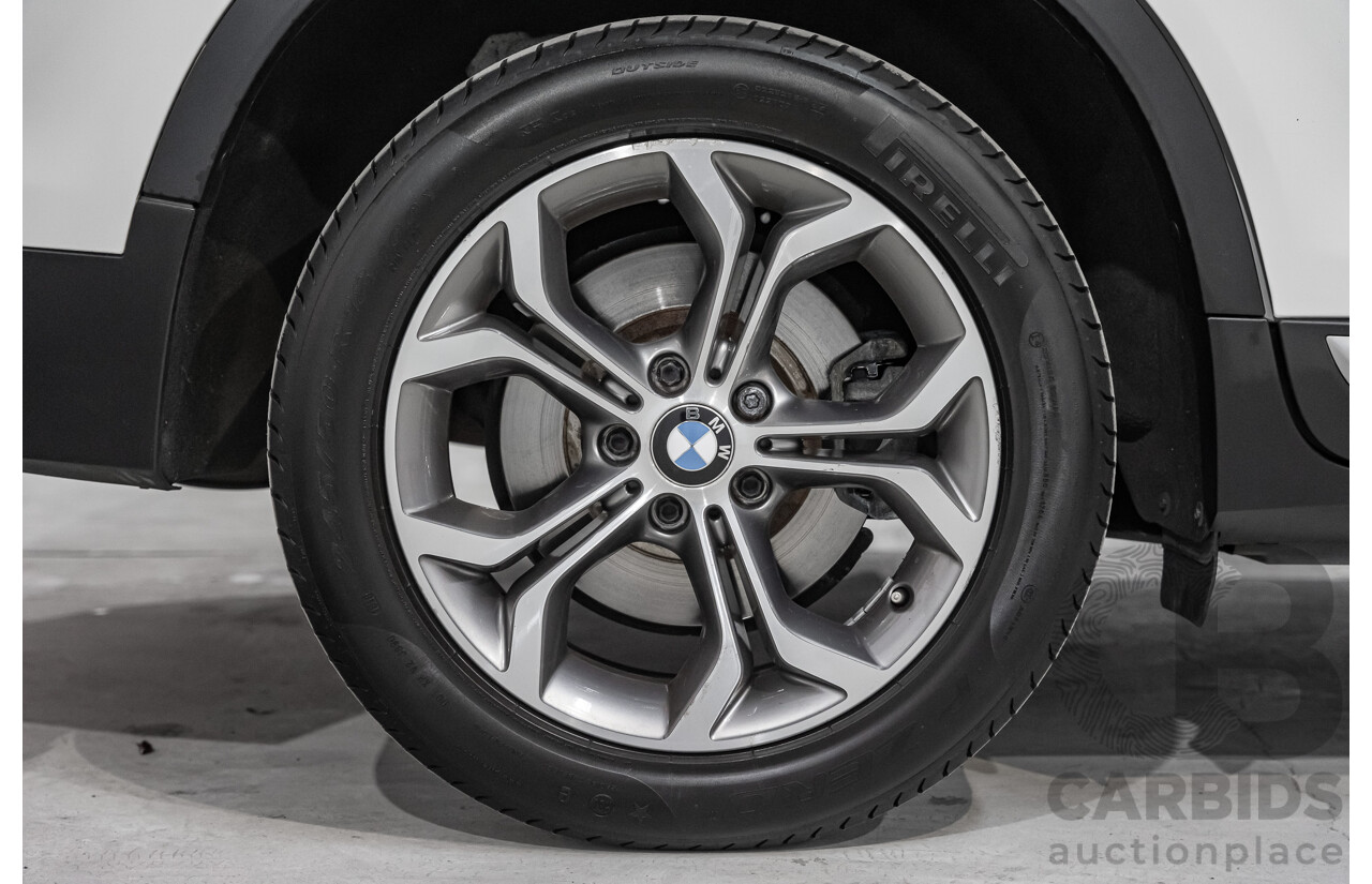 8/2014 BMW X3 Xdrive 20i (AWD) F25 MY14 4d Wagon White Turbo 2.0L