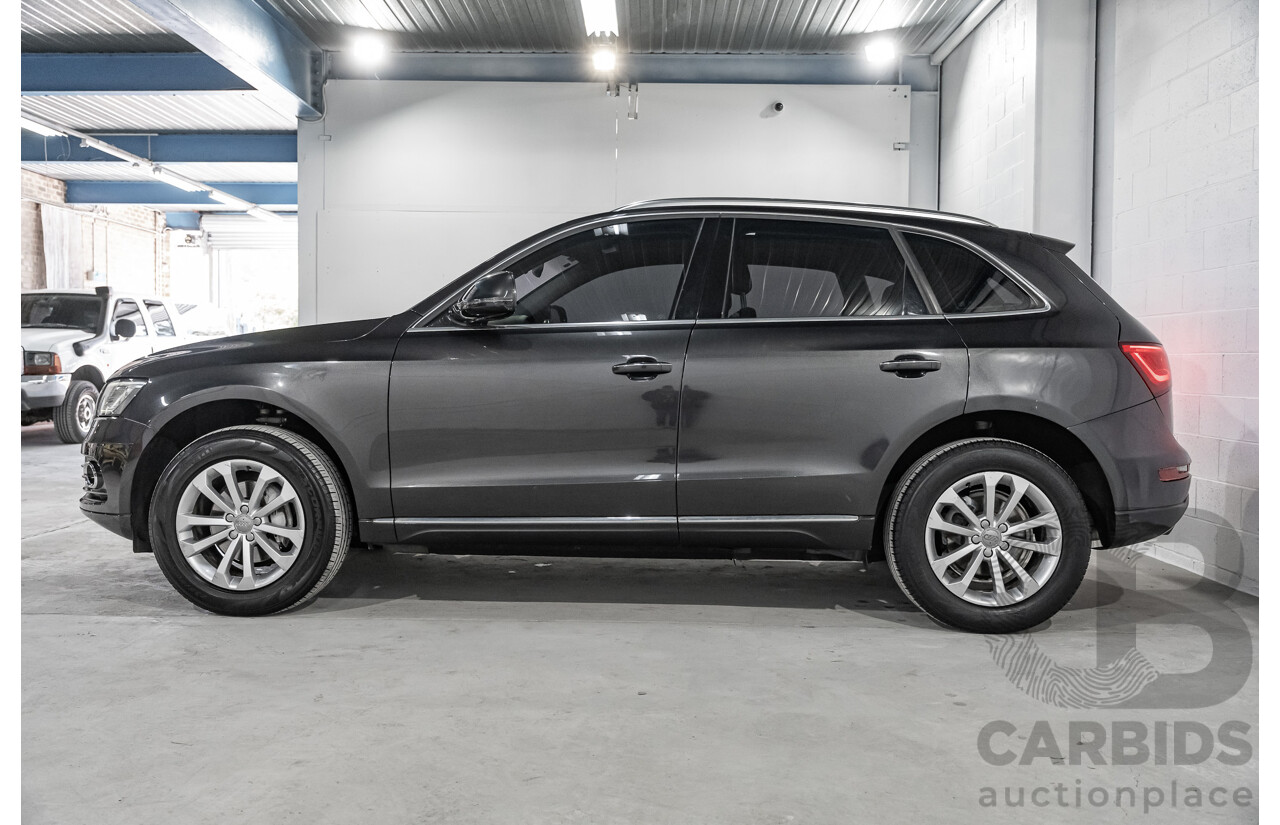 7/2016 Audi Q5 2.0 TDI Quattro (AWD) 8R MY16 4d Wagon Metallic Grey Turbo Diesel 2.0L