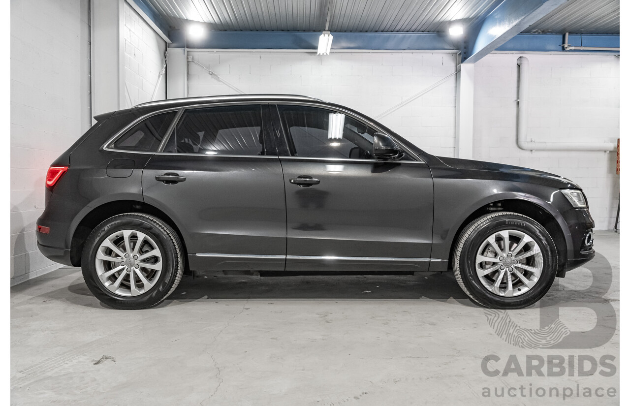 7/2016 Audi Q5 2.0 TDI Quattro (AWD) 8R MY16 4d Wagon Metallic Grey Turbo Diesel 2.0L