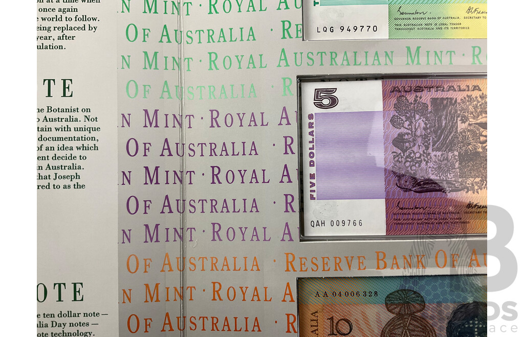 Australian RAM 1988 Bicentennial Coin and Note Collection