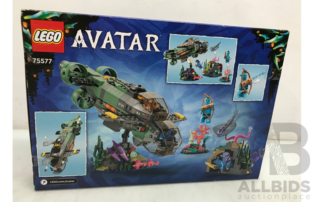 Lego Avatar Mako Submarine 75577 - Lot 1548368 | ALLBIDS