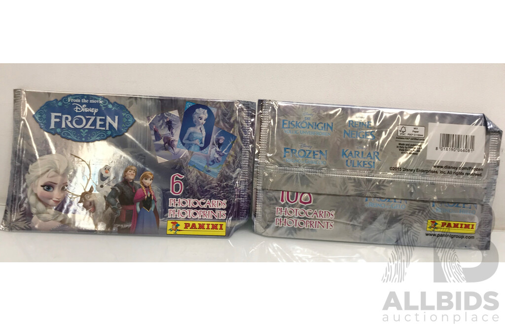 Disney's Frozen Collectable Photocards From Panini - Lot of 22