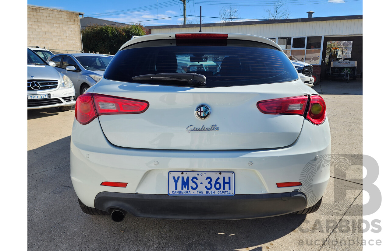 03/2014 Alfa Romeo Giulietta PROGRESSION 1.4 FWD  5D Hatchback White 1.4L