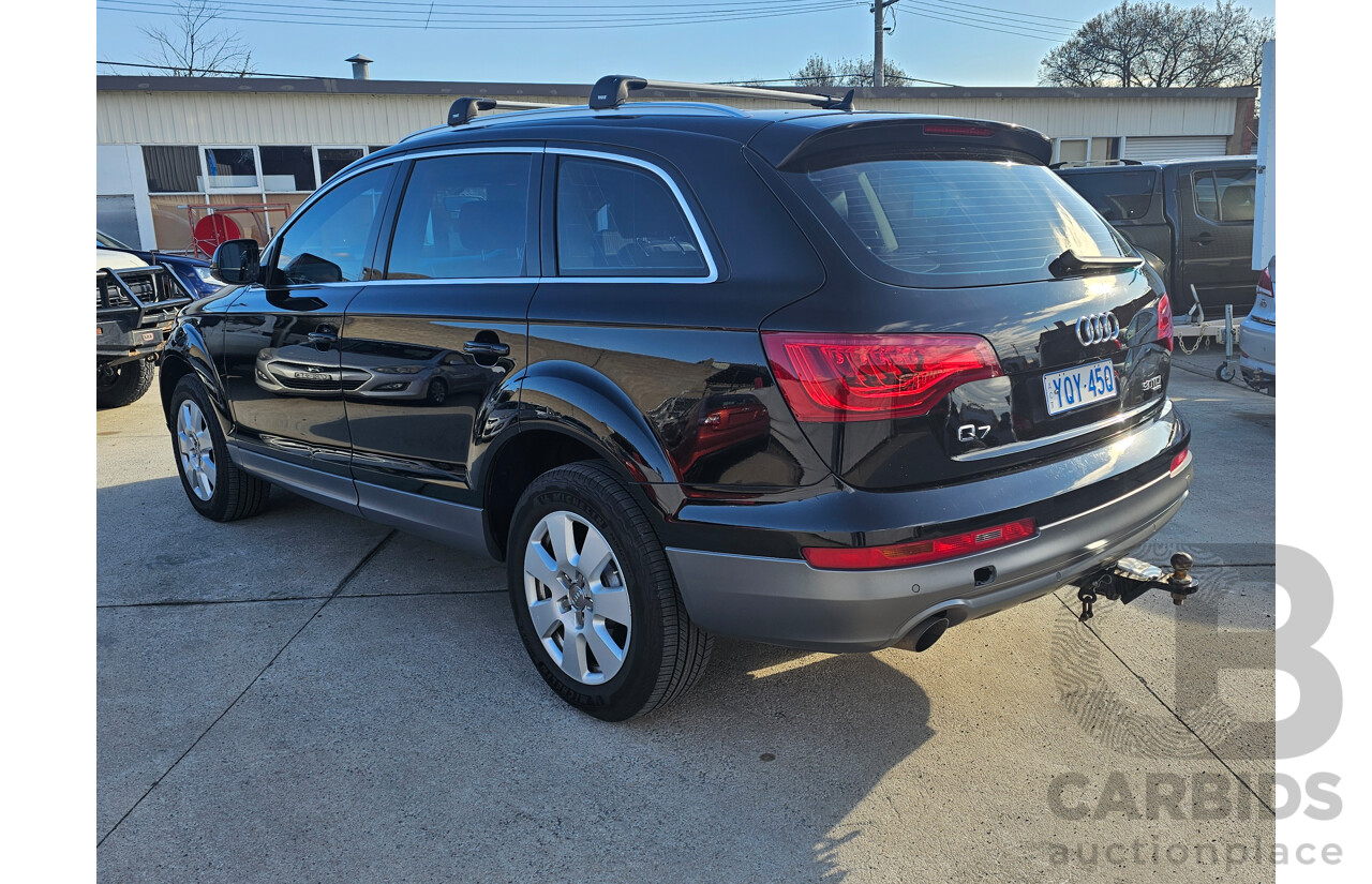 4/2010 Audi Q7 3.0 TDI Quattro MY10 UPGRADE 4d Wagon Black 3.0L