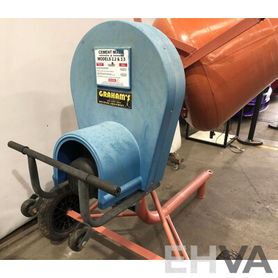 Westmix 3.5 Cubic Foot Concrete Mixer