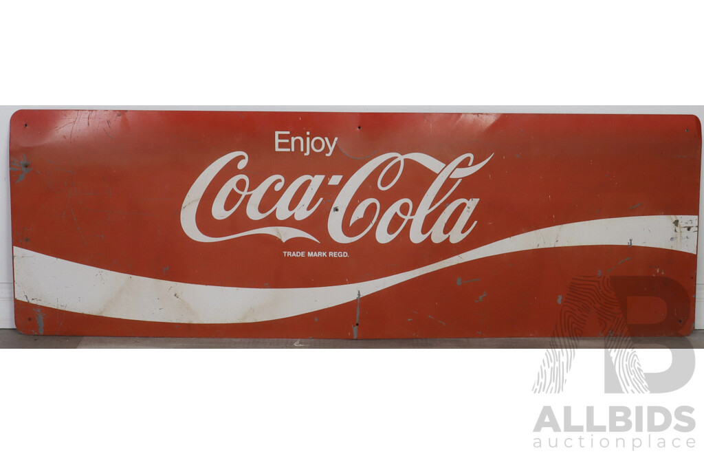 Vintage Coca-Cola Tin Sign